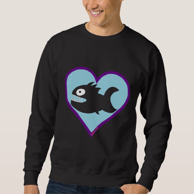Sudadera Monster Fish Chameleon (Anverso)