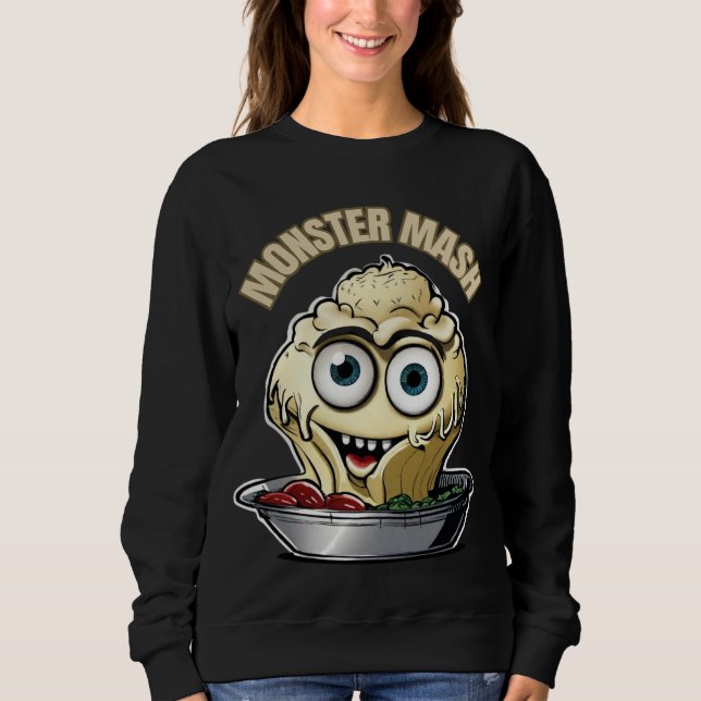 Sudadera Monster Mash Cute Halloween Musical (Anverso)