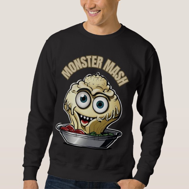 Sudadera Monster Mash Cute Halloween Musical (Anverso)