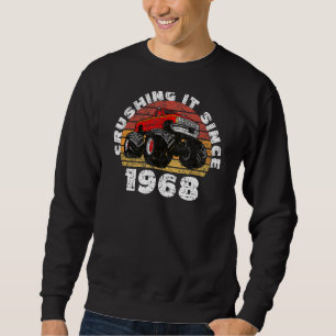 Sudadera Monster Truck Chocando Desde El Año 1968