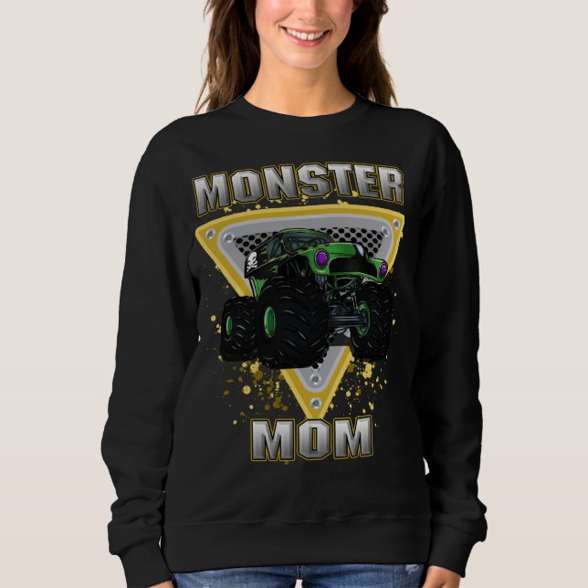 Sudadera Monster Truck Mom (Anverso)