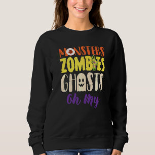 Sudadera Monsters Zombies Fantasmas
