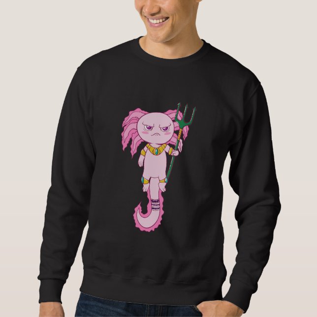 Sudadera Monstruo con tridente (Anverso)