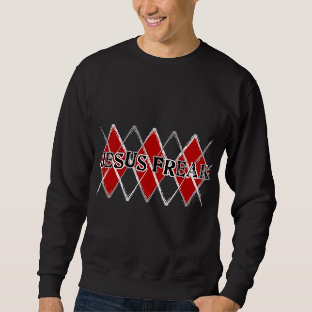 Sudadera Monstruo de Argyle Jesús (Anverso)