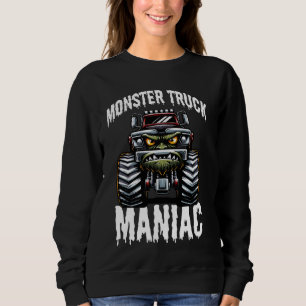 Sudadera Monstruo de Camión Monstruo Maniac fuera de camino