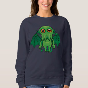 Sudadera Monstruo de Cthulhu Verde