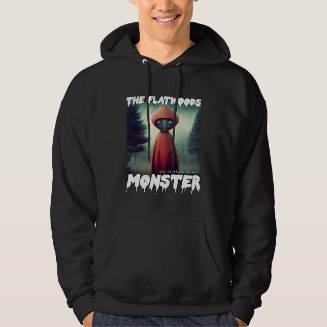 Sudadera Monstruo de Flatwoods Braxie 1952 Alien Críptido E (Anverso)