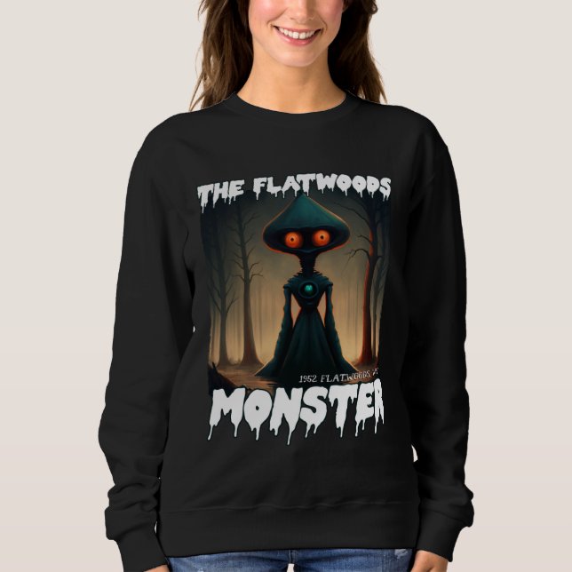 Sudadera Monstruo de Flatwoods Braxie 1952 Extraterrestre C (Anverso)