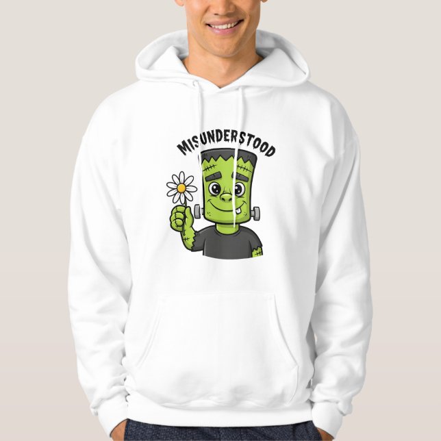 Sudadera Monstruo de Frankenstein "malentendido" (Anverso)