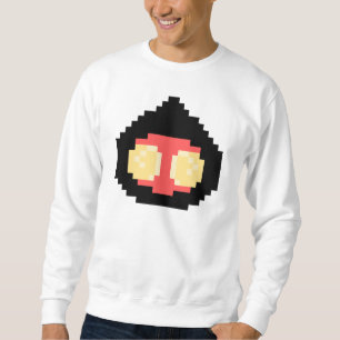 Sudadera monstruo de los flatwoods del pixel