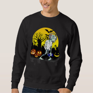 Sudadera Monstruo de videojuegos de zombie jugador de Hallo