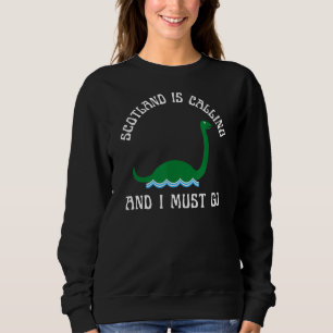 Sudadera Monstruo del Loch Ness de Escocia para viajes y va