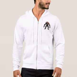 Sudadera Monstruo Demonio Oscuro con Ojos Rojos Brillantes 