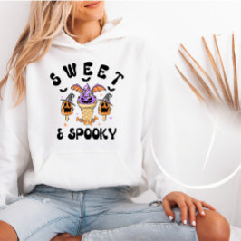 Sudadera Monstruo dulce y espeluznante de helados de helado