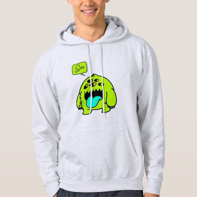 Sudadera monstruo lindo (Anverso)