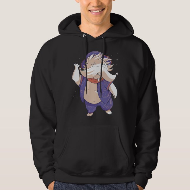 Sudadera Monstruo Lindo Asiático (Anverso)