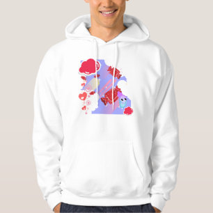 Sudadera Monstruo Lindo y Dulce Arrastrado por la Lluvia de