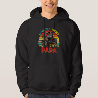 Sudadera Monstruo retro vintage Camión papá conductor padre