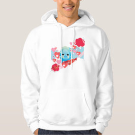 Sudadera Monstruo Triste Azul Espinoso con Dulce Caramelo