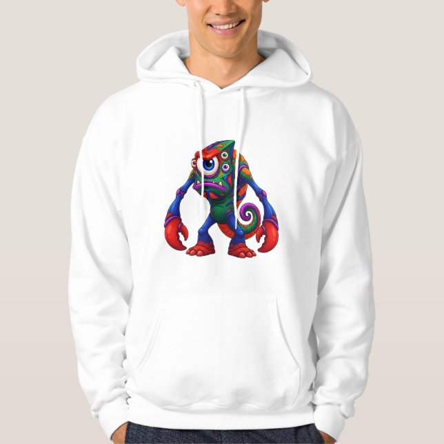 Sudadera Monstruo Vivido Tuerto (Anverso)