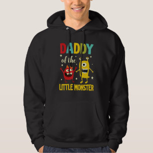 Sudadera Monstruos Bailando Juntos Papá Feliz Del Pequeño