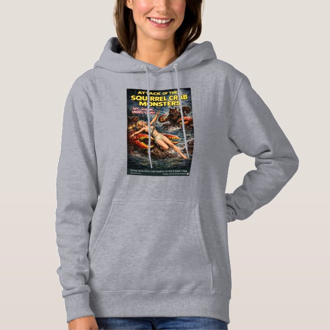 Sudadera Monstruos de Cangrejo Ardilla (Anverso)