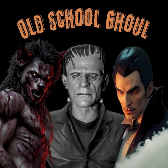 Sudadera Monstruos de cine de teatro de época (Subido por el creador)