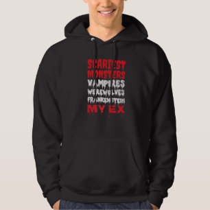 Sudadera Monstruos más aterradores Vampiros Hombres lobo Fr