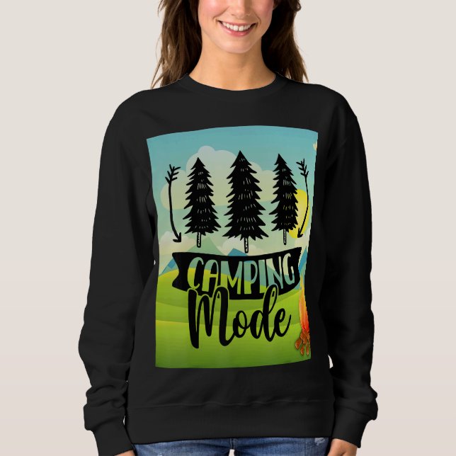 Sudadera Montaje de escalada en los senderos de excursión e (Anverso)