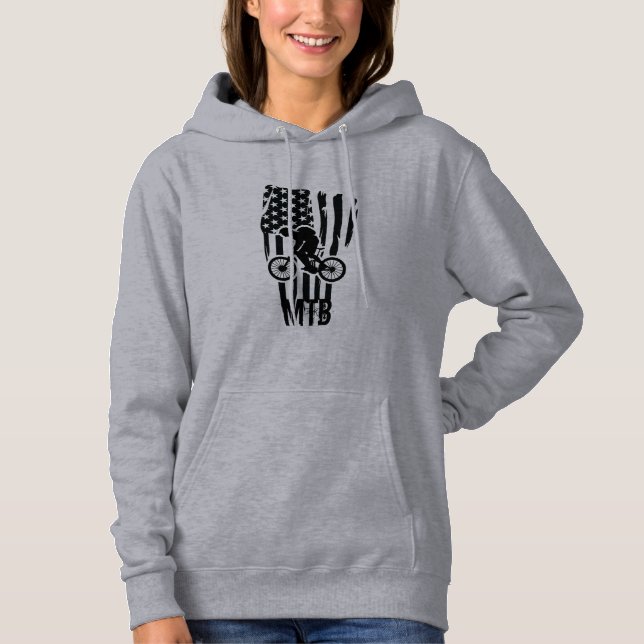 Sudadera Montaña bike mtb rider (Anverso)