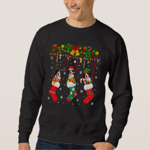 Sudadera Montaña de Berna en Sock Xmas Reindeer Santa Elf D