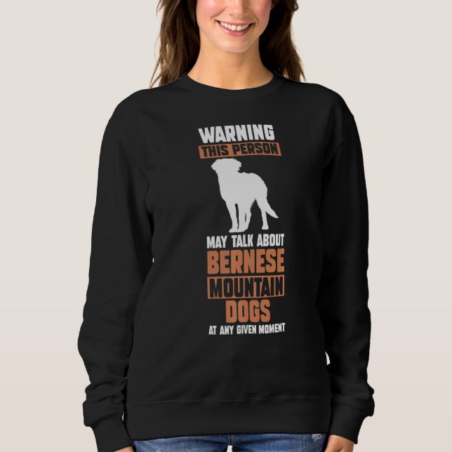 Sudadera Montaña Dog Bernese (Anverso)