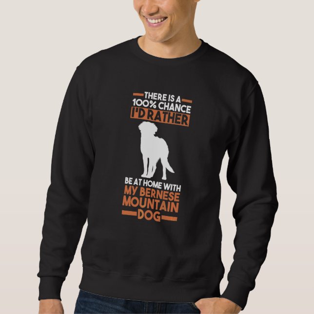 Sudadera Montaña Dog Bernese (Anverso)