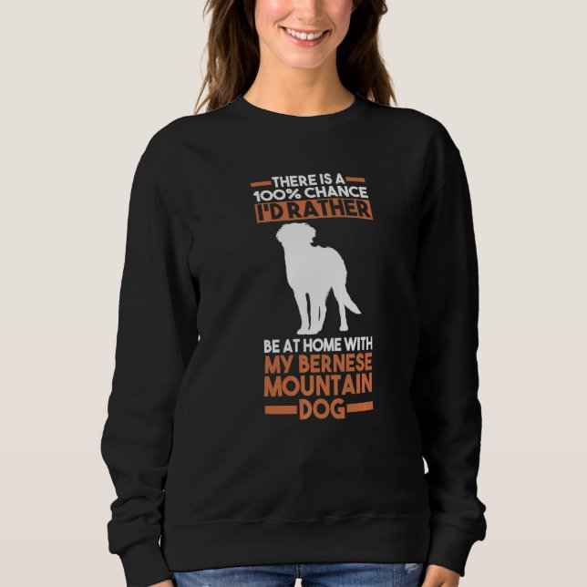 Sudadera Montaña Dog Bernese (Anverso)