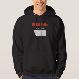 Sudadera Montana Estados Unidos América Viajes Montanan Gra