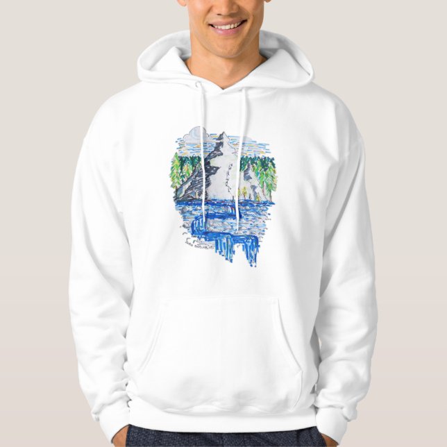 Sudadera Montaña fresca (Anverso)