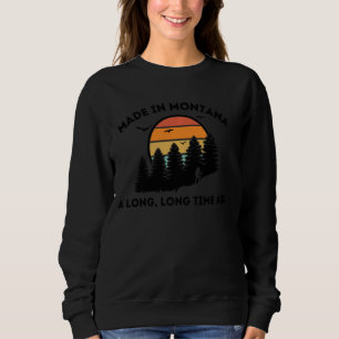 Sudadera Montana Lover Nació En Montana Hace Mucho Tiempo