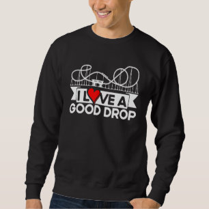 Sudadera Montaña Rusa Me Encanta Una Buena Caída Montaña Ru