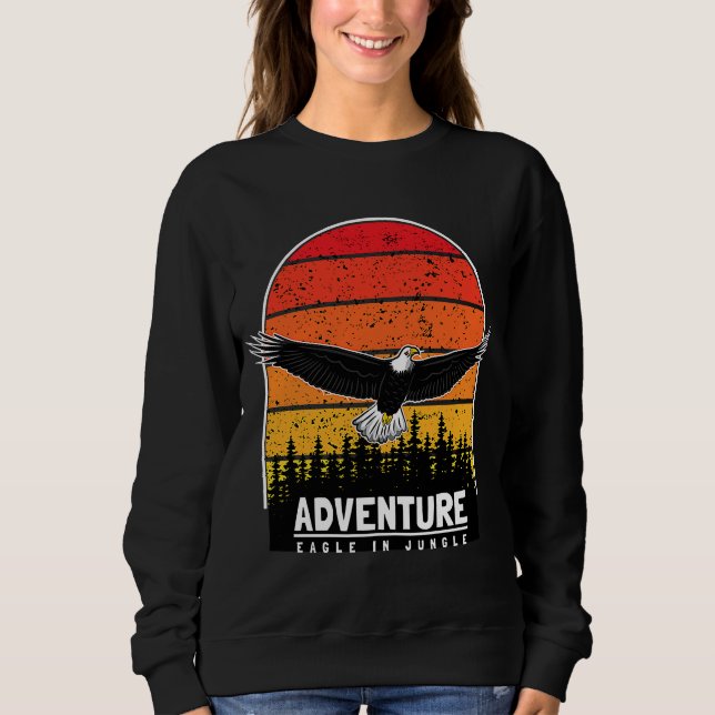 Sudadera Montaña y bosque 123 (Anverso)