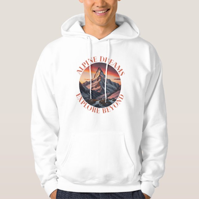 Sudadera montañas (Anverso)