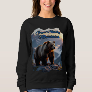 Sudadera Montañas ahumadas Oso Negro