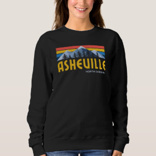 Sudadera Montañas Asheville Retro Vintage T-Shirt Hoodie