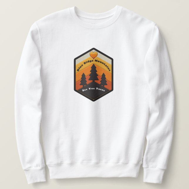 Sudadera Montañas Blue Ridge (Anverso del diseño)