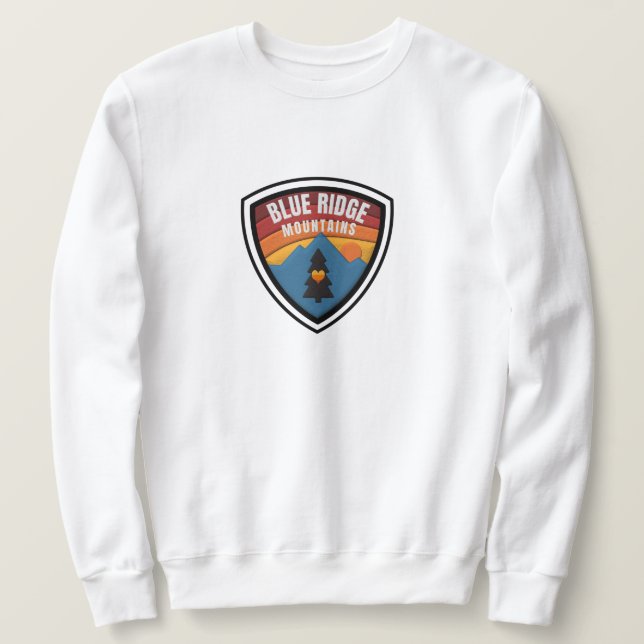 Sudadera Montañas Blue Ridge (Anverso del diseño)