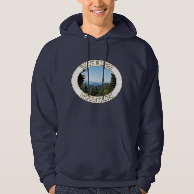 Sudadera Montañas Blue Ridge de Carolina del Norte (Anverso)