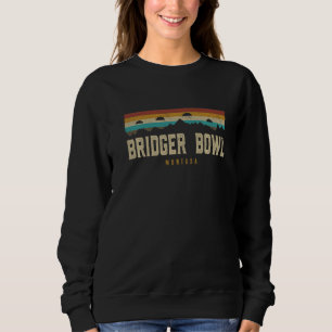 Sudadera Montañas Bridger Bowl Montana Senderismo Al Aire L