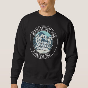 Sudadera Montañas de Alaska de EE. UU. Parque Nacional Dena