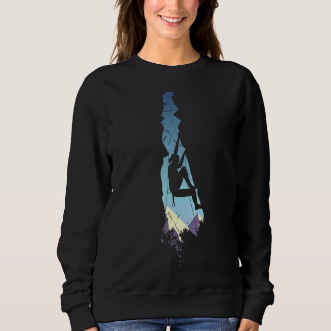 Sudadera Montañas de escaladores al aire libre 2 (Anverso)