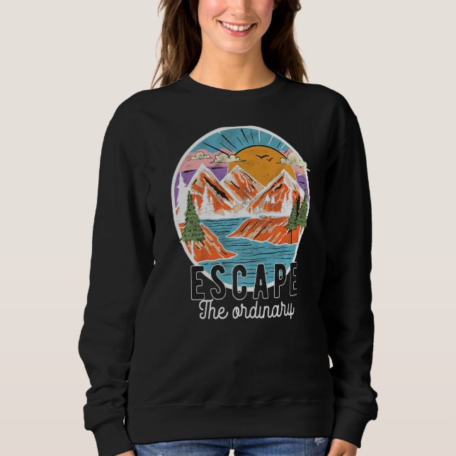 Sudadera Montañas de la Naturaleza Escaladores Senderismo C (Anverso)