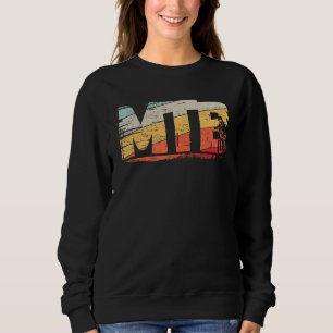 Sudadera Montañas de la Naturaleza Mtb Montañas de Olas Ret
